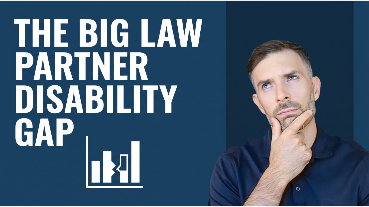 How much disability insurance should law firm partners have?
