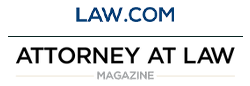 Law.com and Attoreny at Law Magazine Logos